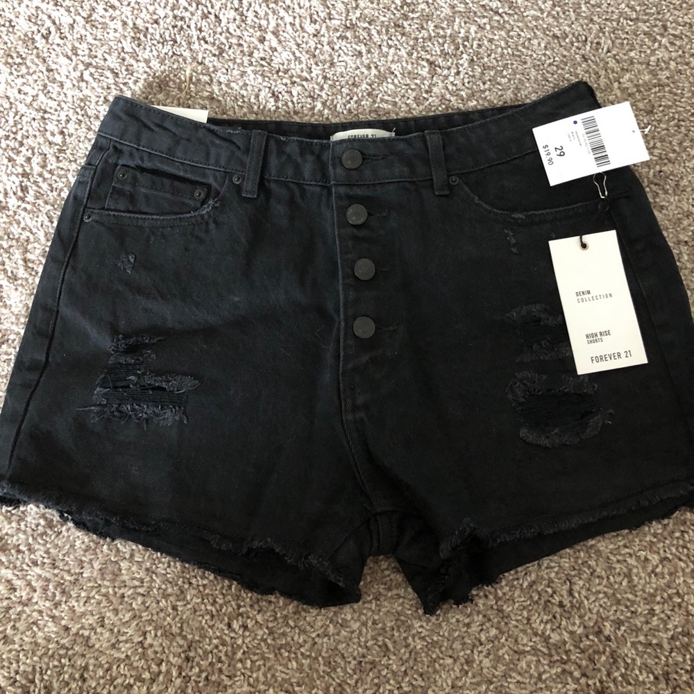 New High rise shorts